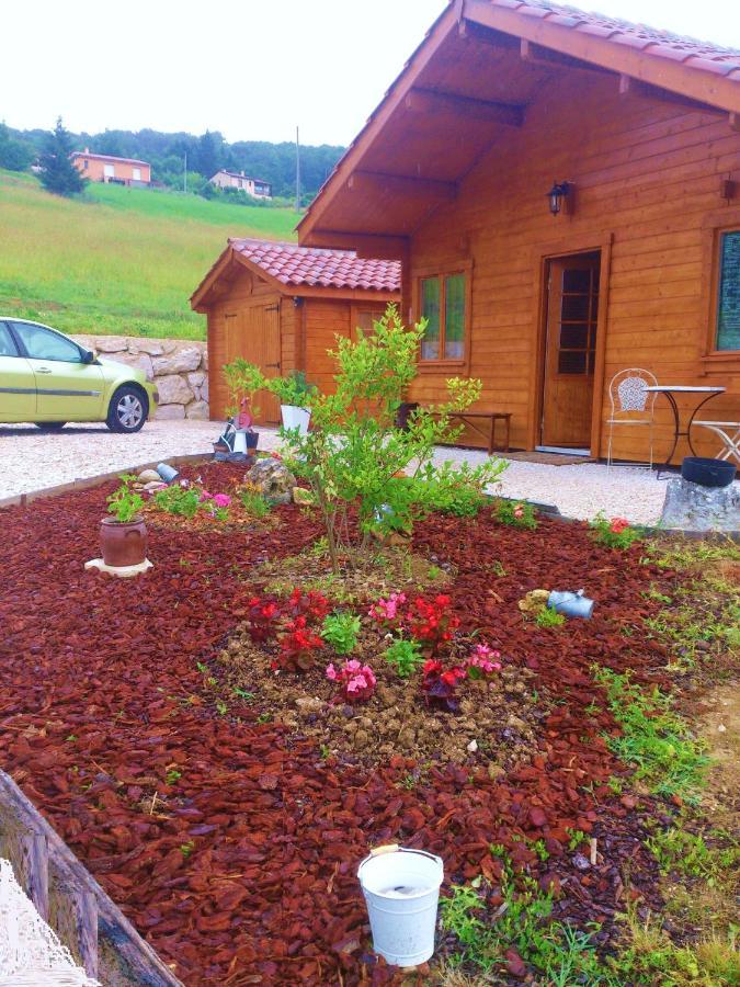 Chalet Charmant A Dausse Avec Piscine Et Jardin Exterior photo
